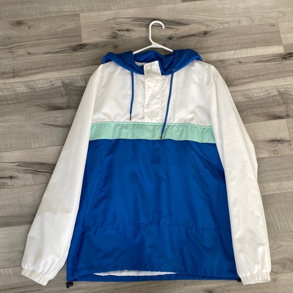 Amnesia Track Jacket Windbreaker Jacket Athletic Hip Hop Outdoor Windproof Coat - Picture 1 of 2